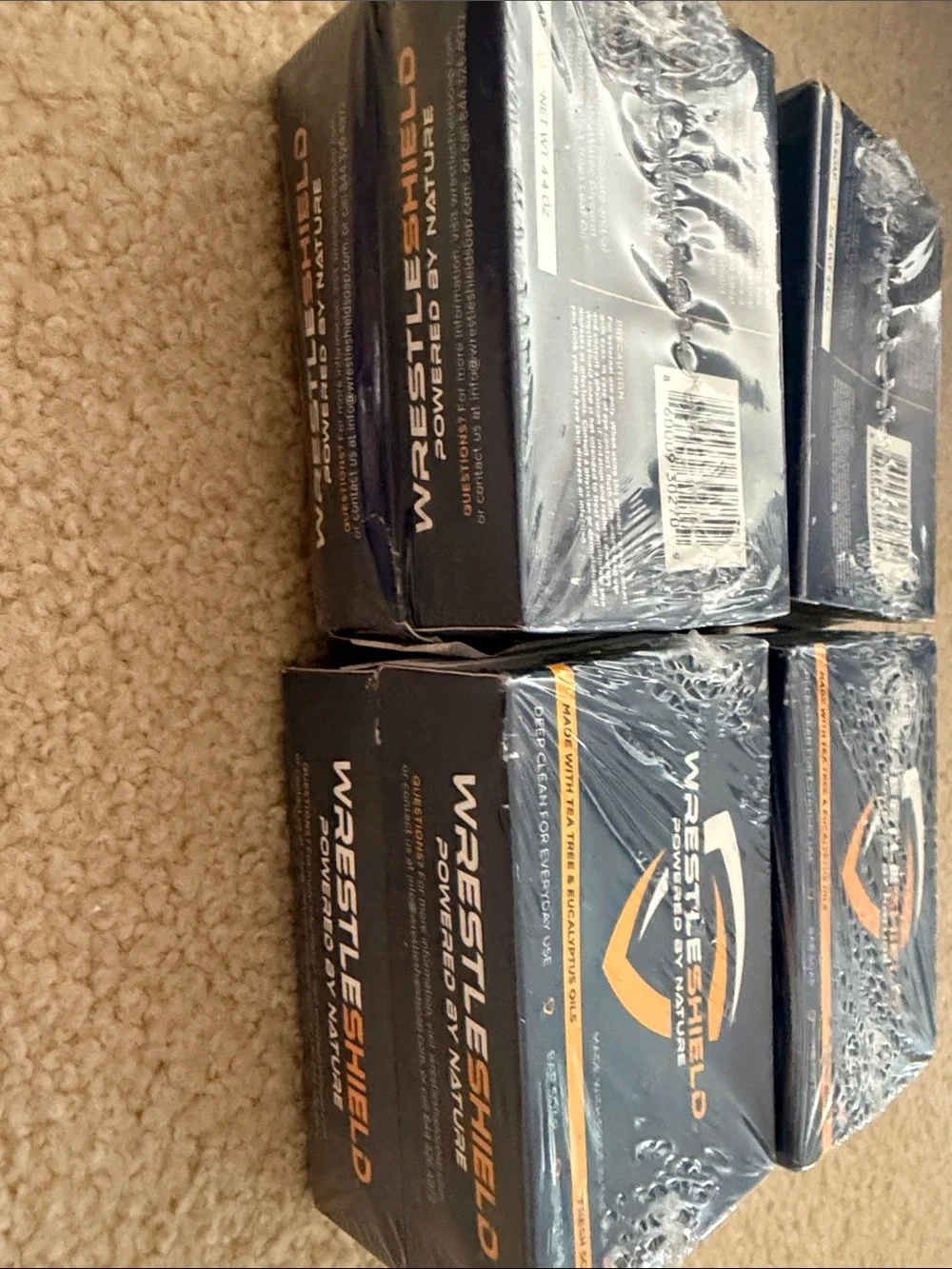 WrestleShield Bar Soap - NIB lot of 8 bars